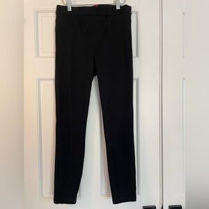 Spanx Ankle Jeanish Leggings Black High Waisted Pull On Pants Womens M